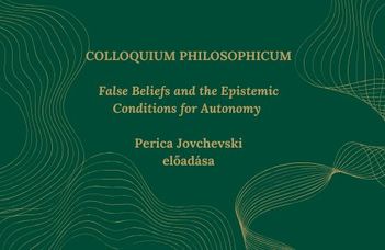 Colloquium Philosophicum: Perica Jovchevski előadása